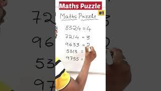 Maths Puzzle (part1) #mathpuzzle #viralvideo #shorts