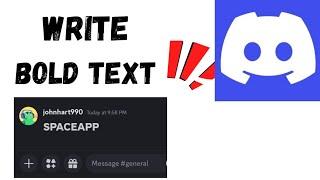 How To Make Bold Text In Discord | Quick Guide