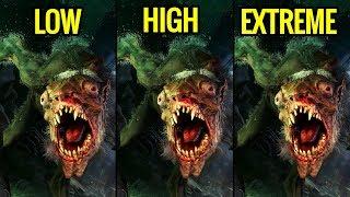 Metro Exodus Low vs High vs Extreme - Graphics Comparison