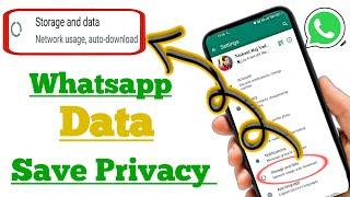 Whatsapp Data Saver Secret Privacy setting [ Storage & Data ] - #whatsappsecrettricks Policy