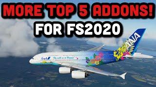 TOP 5 ADDONS For Microsoft Flight Simulator | Improve YOUR FS2020