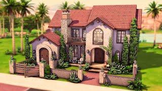 Mediterranean Villa | The Sims 4 Speed Build