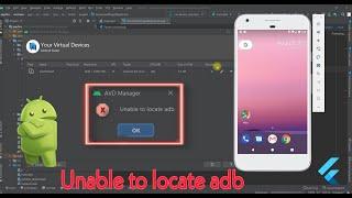 HOW TO FIX | Unable to locate adb |Flutter| Android Studio [SOLVED] 2021 [Arabic] | M E G A_C O D E