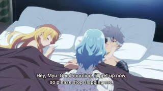 When your daughter come to your bed just after you had sex :-  Arifureta s2 ep 7