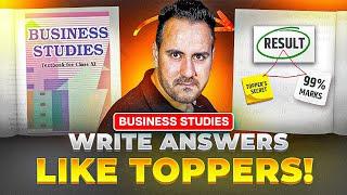 TOP 5 Answer Writing HACKS to Boost your BUSINESS STUDIES Scores! #commerce