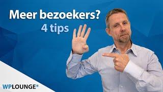 Zo krijg je meer verkeer naar je nieuwe website! | 4 concrete tips