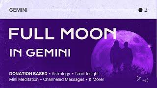  Full Moon in Gemini (Pay What You Can)