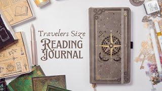 New Reading Journal Setup -  in a Traveler's Notebook size journal