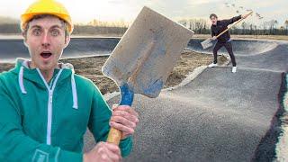 ON CONSTRUIT UN PUMPTRACK !