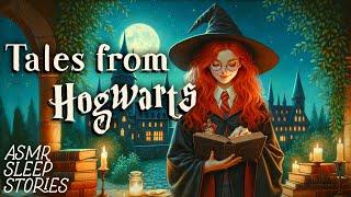 Magical Tales from Hogwarts | Cozy British ASMR | Harry Potter Fantasy Bedtime Stories