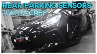 Toyota GR86 - Installing Aftermarket Rear Parking Sensors That Look Factory!