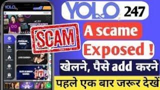 yolo 247 aap is fake aap big scam with all people