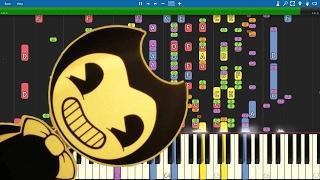 IMPOSSIBLE REMIX - Bendy And The Ink Machine Song - Build Our Machine - Piano Cover - DA Games