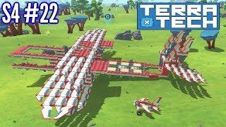 Terratech | Ep22 S4 | Huge Plane Build Beginnings!! | Terratech v1.0 Gameplay