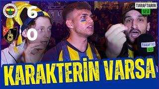 "Karekterin Varsa İstifa Et Ali Koç" | Fenerbahçe 6-0 İstanbulspor | Maç Sonu Taraftarın Sesi