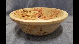 #184 Woodturning a Naturally Pierced Bowl