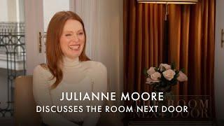 Julianne Moore stole a Bottega bag from the set - THE ROOM NEXT DOOR interview