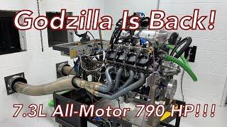 Godzilla 7.3L Ford — Back on the Dyno With Over 780 All-Motor HP — Plus... We Reveal What's Next.