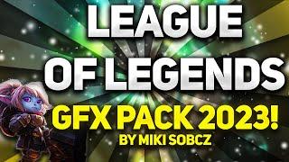 League Of Legends GFX PACK 2023 - FREE DOWNLOAD Photoshop