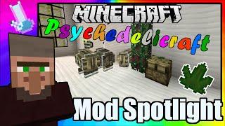 Psychedelicraft Mod Spotlight - Drugs & Alcohol In Minecraft (1.7.10)