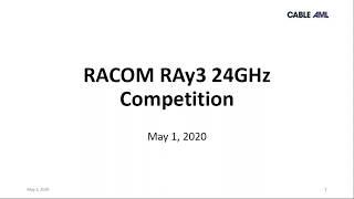 Racom Ray3 : Equipment Competition Comparison