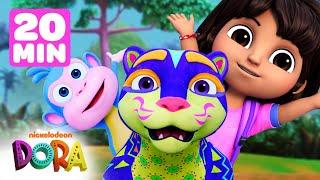 Dora & Boots' Magical Adventures w/ Alebrijes!  30 Minutes | Dora & Friends