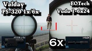 All Sniper-Scopes in EFT 2019  Patch 0.11.7  Part #1 of upcoming video 