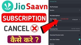 How to Cancel Jiosaavn Subscription | Jiosaavn Subscription Cancel Kaise Kare | Jiosaavn Autopay