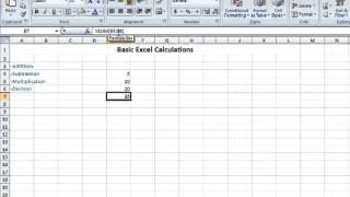 Excel How-To: Basic Excel Calculations, Part 1 of 2