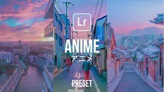 Anime Preset | Lightroom Mobile Presets Tutorial free download dng xmp | gomz