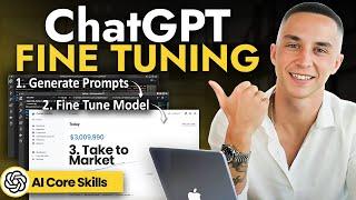 How to Fine Tune GPT3 | Beginner's Guide to Building Businesses w/ GPT-3