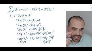 The alternative Variance formula Proof