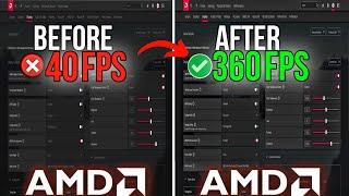 AMD RADEON SETTINGS: BEST AMD SETTINGS To Boost FPS For Gaming - NEW & IMPROVED Tweaks!