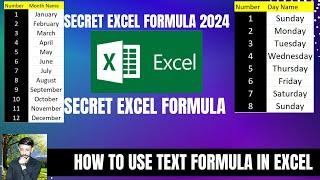Secret Excel Formula 2024||Secret Excel Formula #excel #shorts #shortfeed#shorts