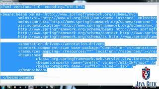 Spring MVC: Hello World 1 by Java Geek