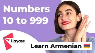 Numbers 10 to 999 in Armenian   - Learn Armenian Language for Beginners