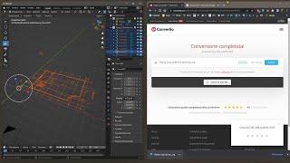 Videoguide - Convert CAD File DXF in SVG Scalable Vector Graphics for Opensource Software Blender