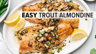 TROUT ALMONDINE | The Best Rainbow Trout Recipe!