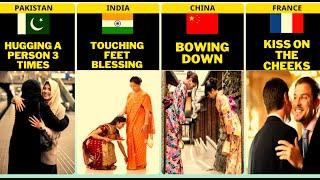 Ways of Greeting in Different Countries | Comparison Video