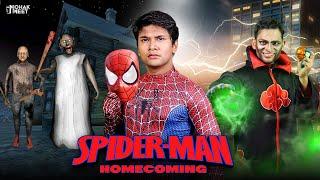 GRANNY - SPIDER MAN SHORT FILM | HOMECOMING | #SpiderMan #Funny #Bloopers || MOHAK MEET