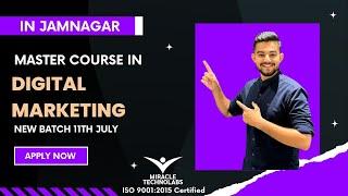 Master Course in Digital Marketing | Offline Batch | 27th June | In Jamnagar