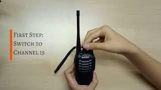 How to Change Default Language Walkie Talkie