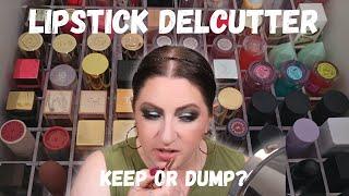 Lip Declutter – Bullets – Lip Swatching 72 Lipsticks in 50 mins – Swipe & Keep or Swipe & Dump!