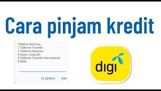 Cara pinjam kredit Digi