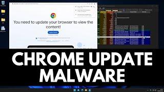 Fake Chrome Update Malware