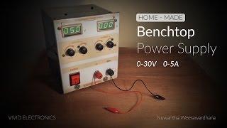 [DIY] Home-Made LAB POWER SUPPLY 0-30V 0-5A