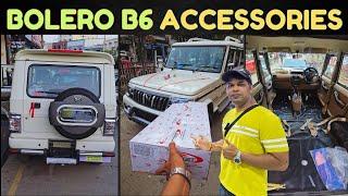 2024 MAHINDRA BOLERO B6 ACCESSORIES INSTALLATION ️ 6268-777-684