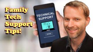 Top 5 Family Tech Support Tips  - Tom's Top Five