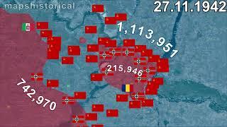 Battle of Stalingrad in 1 minute using Google Earth