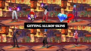 SPENDING 40,000+ DIAMONDS FOR PURCHASING ALL KOF SKINS | MLBBXKOF2025